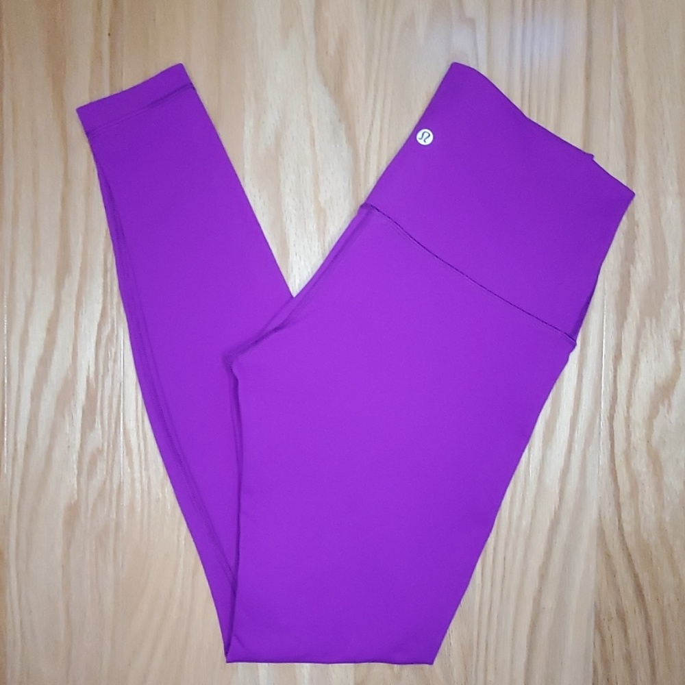 Lululemon Wunder Under Pant Tender Violet size 10